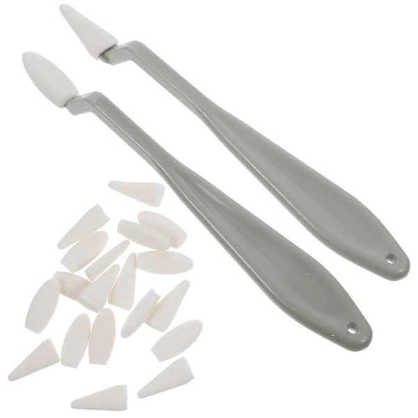 1 Set Skisstrimmer Radergummi Blandningsstubbe Svamp Trimmer Skiss Konstnär Ritverktyg