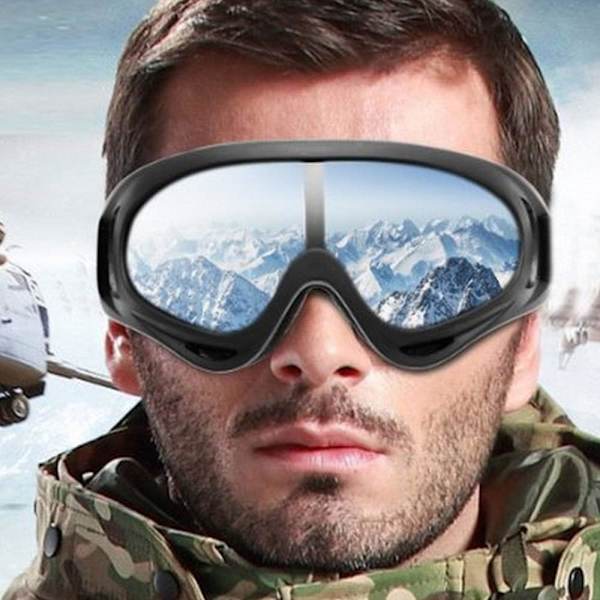 *2 stycken utomhusglasögon skidglasögon UV 400 skyddsglasögon An*