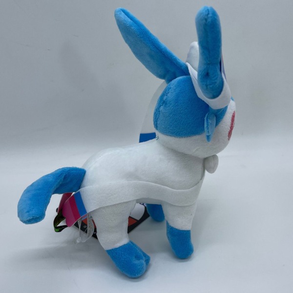 Blank Shiny Sylveon Plysch Leksak Fairy-typ Eevee Mjuk Djurdocka Fylld A