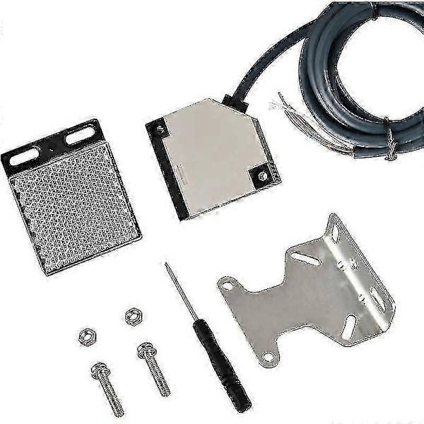 Kryc Fotoelektrisk Brytare, E3jk-r4m1, 12-24 Vdc, Retroreflekterande Typ, 4m Avkänningsavstånd, Med Reflekterande Panel