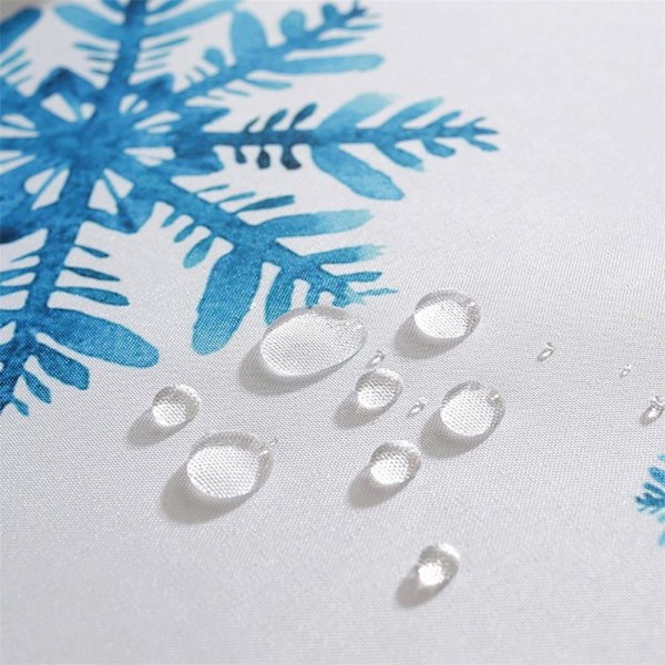 #Juleduker Juleduker med snø 120*120cm#