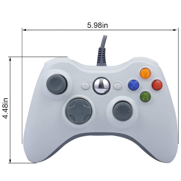 Helt ny Xbox 360-kontroll USB-trådbunden spelplatta för Microsoft