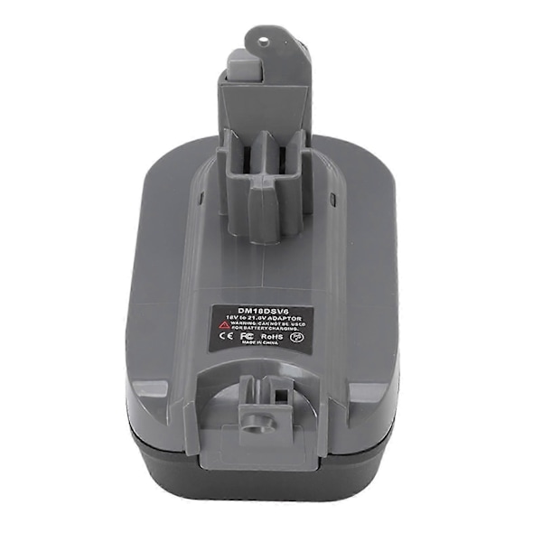 18V till 21.6V Litiumbatteriadapter för V6 SV03 SV04 SV09 DC62 DM18DSV6 Dammsugare Ersättningsbatteriomvandlare