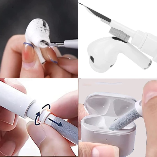 #Rengöringsborste rengöringsset Airpods1/2/3/Pro hörlursrengöring#