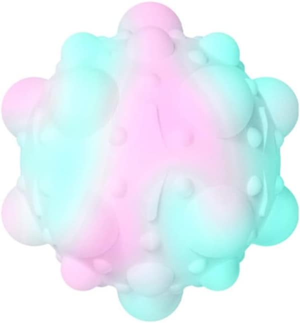 *2 stycken Stressboll, Pop Bubble Sensorisk Fidgetleksak, Sensorisk Fidget*
