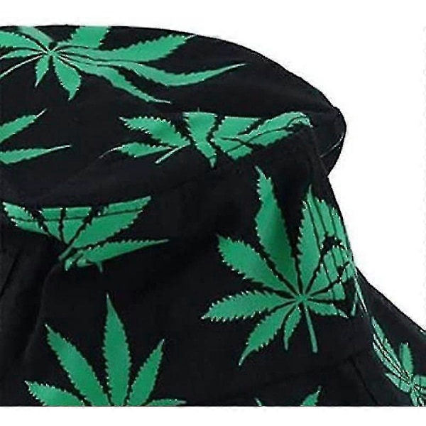 Unisex Solhatt Bøttehatt Hamp Mønster Hatt Hodeomkrets Omtrent 58cm