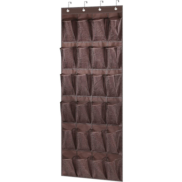 1 stycke (brun, ca 144*56cm) Över dörrhängande skohyllan,