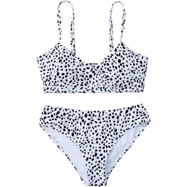 Flickor 2-delat Bikini Set Strandkläder Baddräkt Stora Flickor 2 Delar Badkläder Baddräkter Stranddräkt