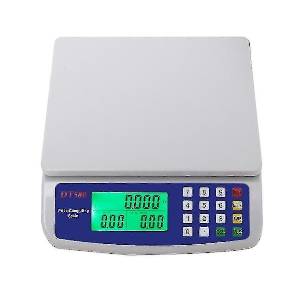 30kg/1g Precision Digital Våg Elektronisk Balans Våg LCD-Display Våg Noggrannhet