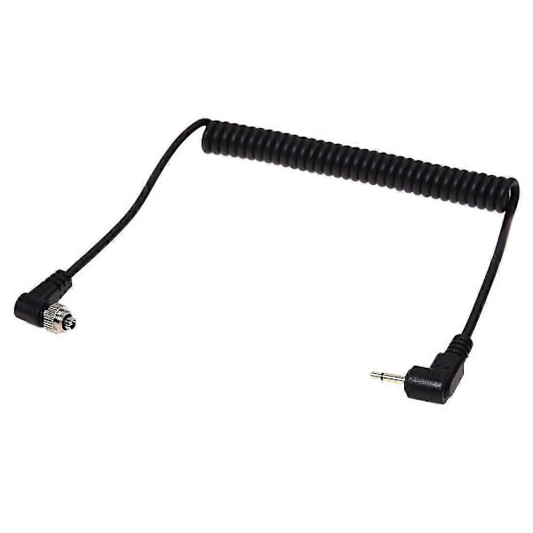 2,5 mm till hane PC Flash Sync-kabel Skruvlås för Trigger