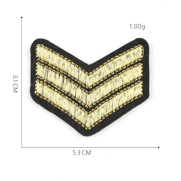 US Army Broderad Patch - Sergeant Rang - kommer att sys på