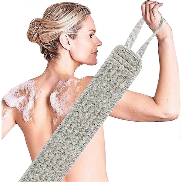 Exfolierande Ryggskrubb Svampset För Dusch, Bad Duschskrubb