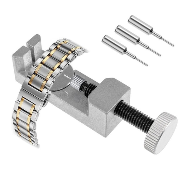 Silver-klocka Rem Link Pin Remover Pin Remover Watch