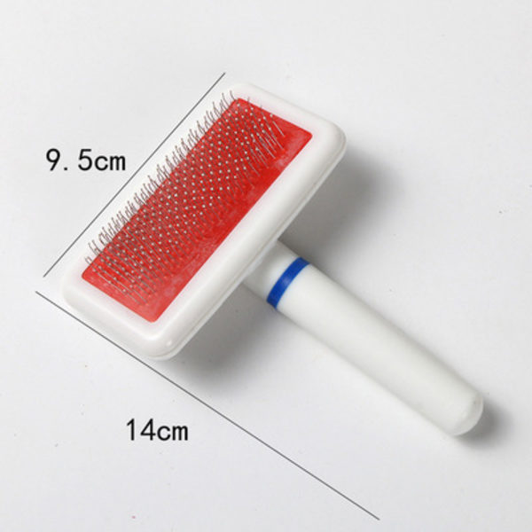 *2 stk. Pet Hair Brushes, Rustfritt Stål Nålkjemme for Hund, Pet Brush*
