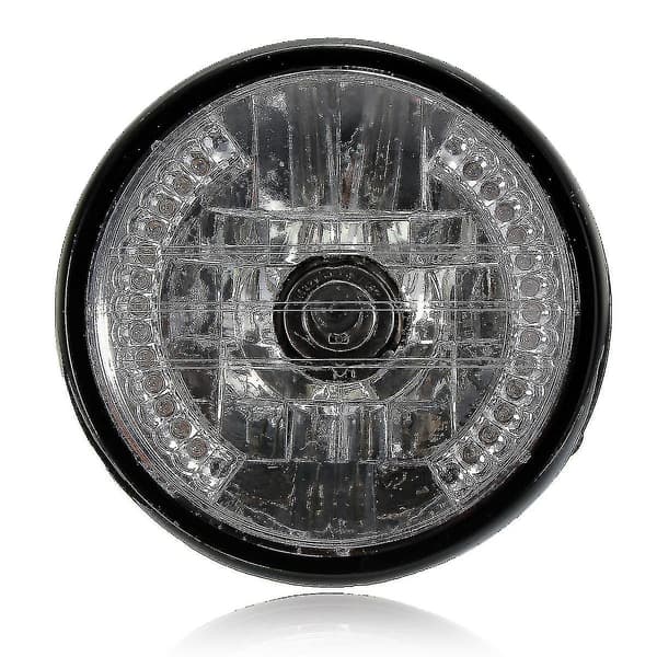 7 tommer motorcykel rund forlygte halogen H4 lys lampe til Bobber
