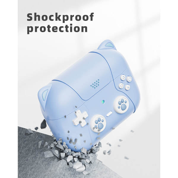 #Blått hörlursfodral för Airpods pro2#
