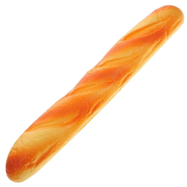 Falsk brød Kunstigt brød Simulation Mad Model Dekoration Køkkenrekvisit (Lang Baguette)