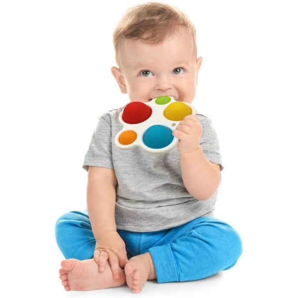 *Sällsynta pärlleksaker, sensoriska leksaker, anti-stressleksaker, för barn från 6 månader*