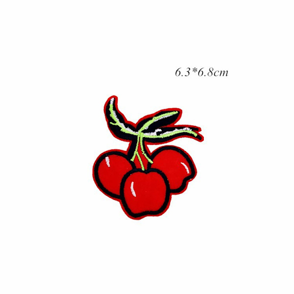 /#/24 stykker broderede stofpatches/#/