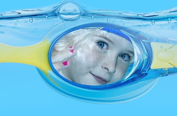 Simglasögon för barn, unisex, Skoogle, 3-8 år
