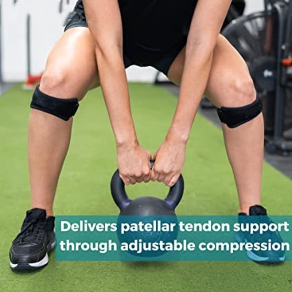 #Pack Patellar Senebånd Knæbøjle Støttebøjle til Knæ Smertelindring#