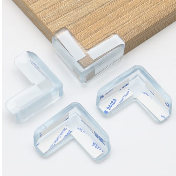 20 st Baby Bordhörnskydd, Transparent Möbelhörnskydd