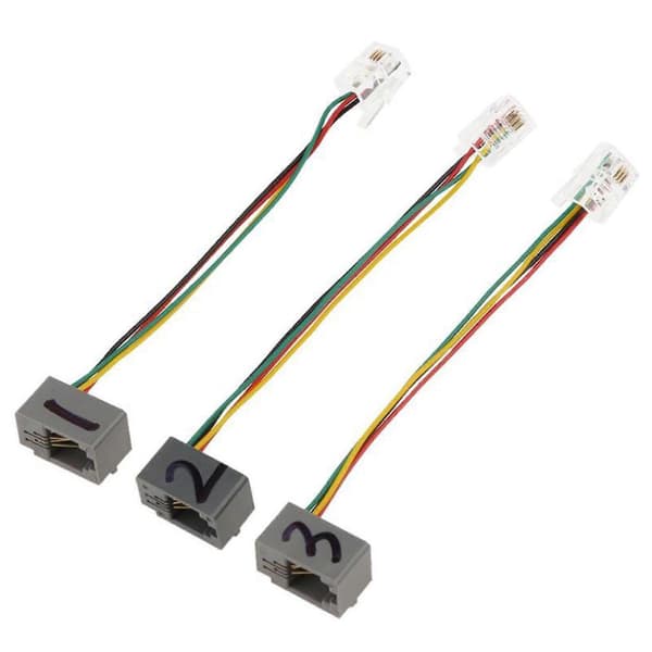 3,5 mm headset-jack til RJ9-bordtelefoner-jack med jumperledning til CiscoPhone