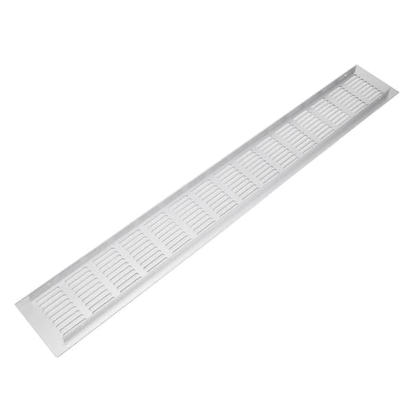 600x80mm Luftstrømsventilationsplader Skodder Aluminiumlegering til RV-skabe