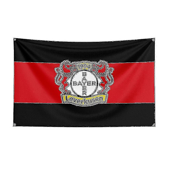 Born Pretty 3x5 Bayer 04 Leverkusen -lippu, polyesteripainettu kilpaurheilubanneri koristeeksi