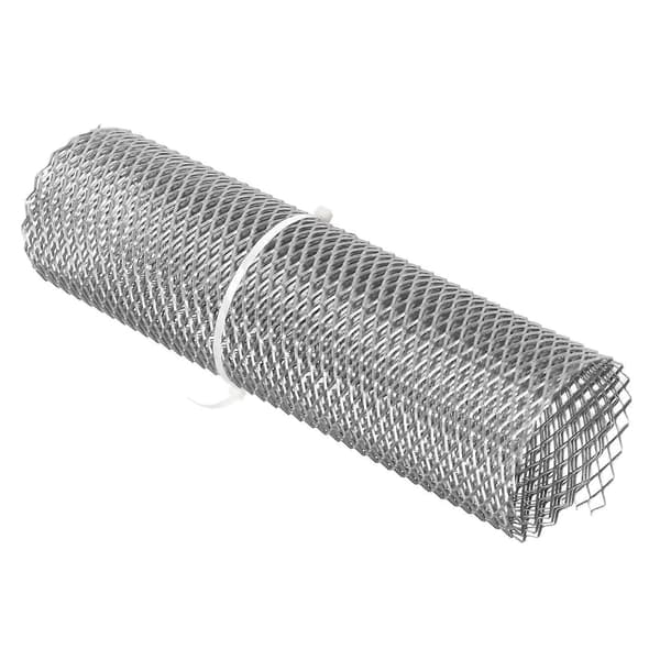 Bil Front Senter Grill Rombeformet Mesh Stabil Struktur Aluminium Universal Passform for Biler Sølv