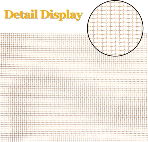 Set med 5 BBQ Bakmattor Rektangulära Grillplancha Mat Non-Sl