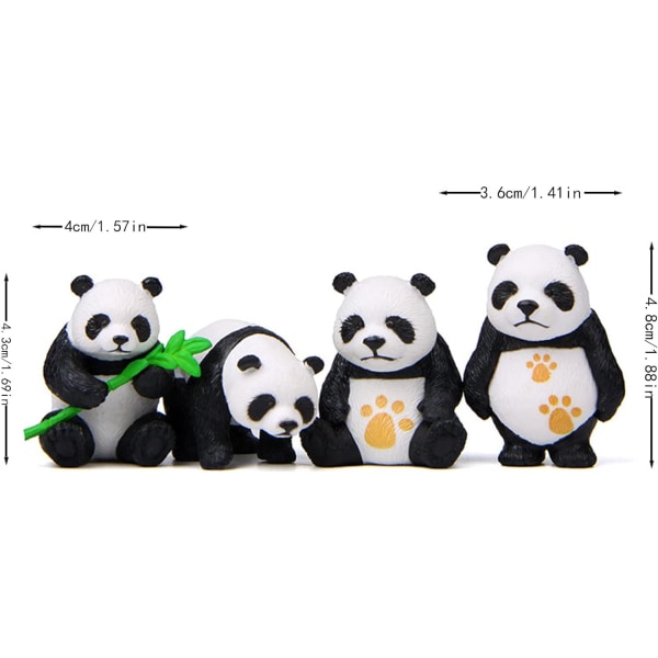 /#/Panda kagefigur dekoration kage tilbehør kreativ minia/#/