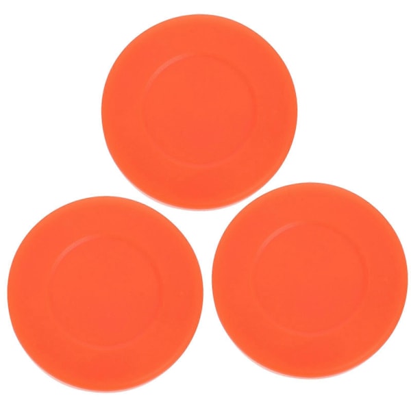 3 kpl Kiekkoja Ulkokäyttöön, Korvaavat Kiekot Peliin (Oranssi)