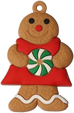 *6 stk pepperkake mann julepynt, pepperkake ma*