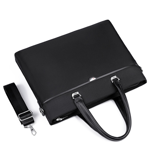 #Laptopväska 14-tums laptopfack skyddssystem vattentät portfölj#
