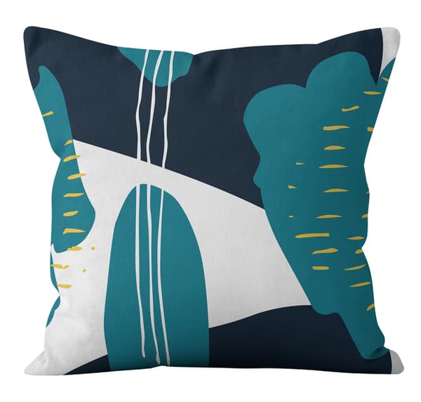 Set med 4 Kuddfodral, Kuddfodral 45x45cm Kuddfodral Deko