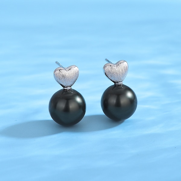 S925 sterling sølv hjerteformet perle niche premium betydning