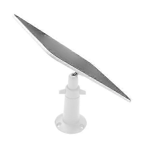 Solcellepaneler 4W for Eufy Eufycam 2/2 Pro/2C/2C Pro/E Veggfeste med 3m strømkabel hvit 1 stk