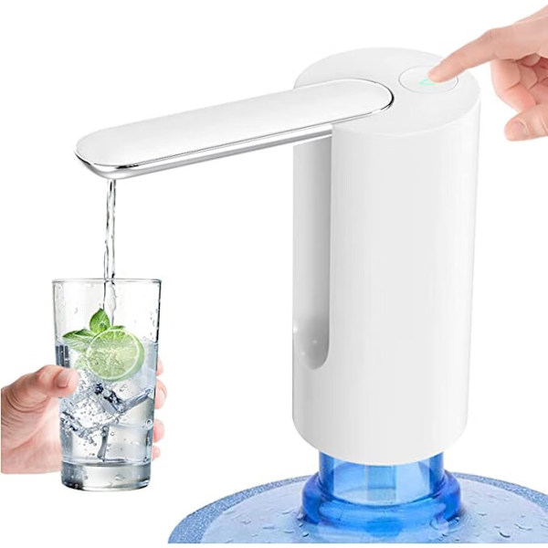 #Vattenkylare 5 Gallons Vattenflaska Pump USB Laddning Automatisk Dricksvattenpump#