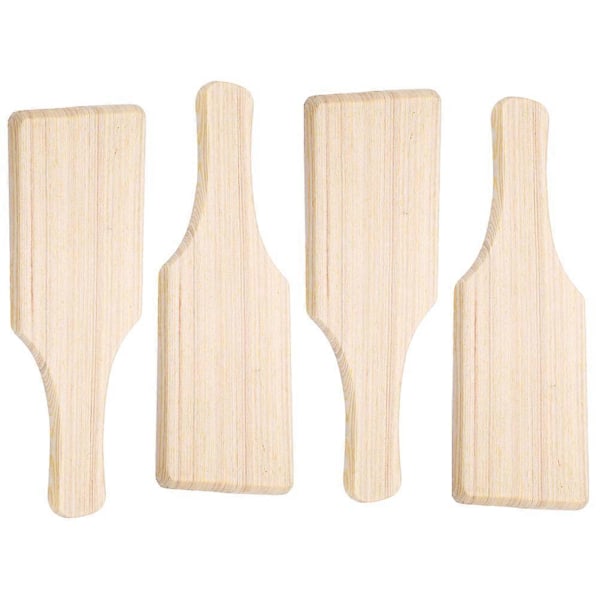 4 stk. Ler Modelbræt Keramik Glat Finish Skulptur Træplade Ler DIY Værktøj