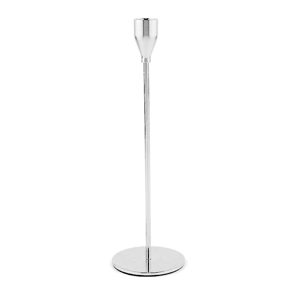 Ljusstake i metall Smidesjärn Hög Vinglas Ljusstake Ornament För Hem Vardagsrum Bröllopsfest Dekorationsmaterial