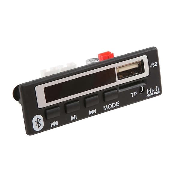Fargeskjerm Bluetooth MP3 Dekoderkort Kortleser Bluetooth 5.0 Modul Multifunksjonelt Lydtilbehør