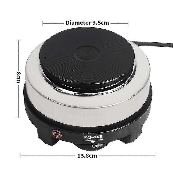 Mini Sähköliesi Keittolevy Monitoiminen Kahvi Tee Lämmitin Mokka Maidonvalmistusuuni 500w Eu Us