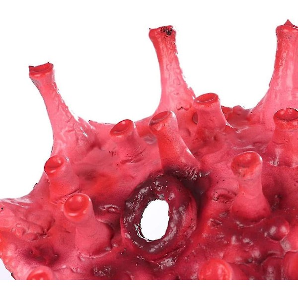 1 vuxen Halloween-mask, hel ansiktsmask, skräckfestmask