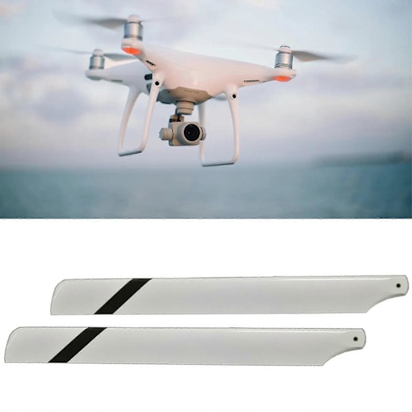 Glasfiber Huvudrotorblad 325mm DIY Modifiering Glasfiberpropeller