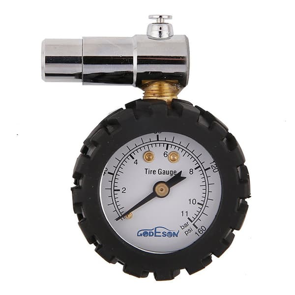 #Cykel Däcktrycksmätare 0-160psi/11bar Däcktrycksmätare#