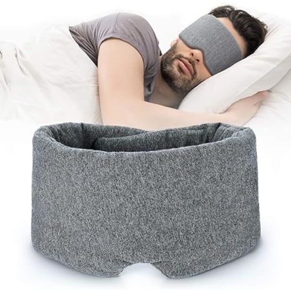 Handmade Cotton Sleep Mask Blackout - Comfortable & Breathable E