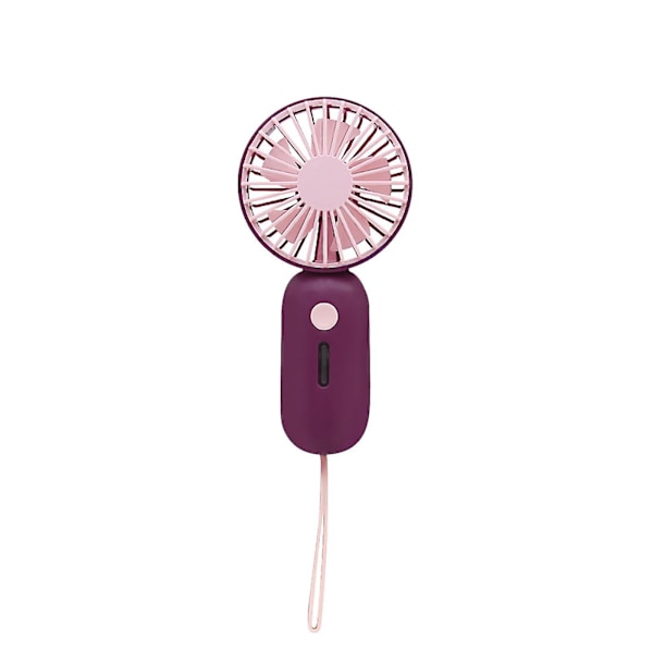 Håndholdt opladnings lille ventilator, bærbar lomme ventilator
