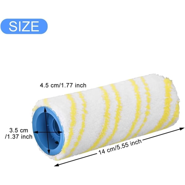 Ruller for K?rcher FC5 FC3 FC7 FC3D, Reservedel 2.055