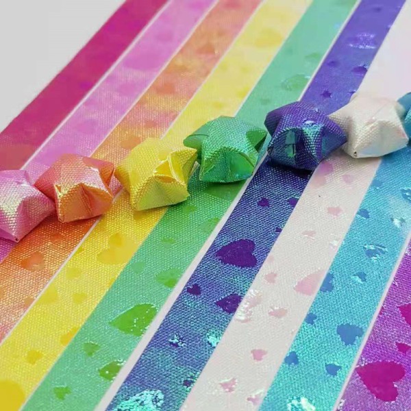 /#/Kuun tähtitaivas viisikulmainen origami tähdet paperi ja kirkas tähtitaivas paperisetti 270 arkkia/#/